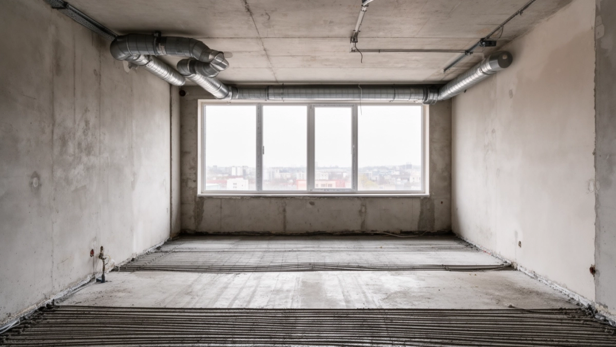 Etapy wykończenia mieszkania w stanie deweloperskim