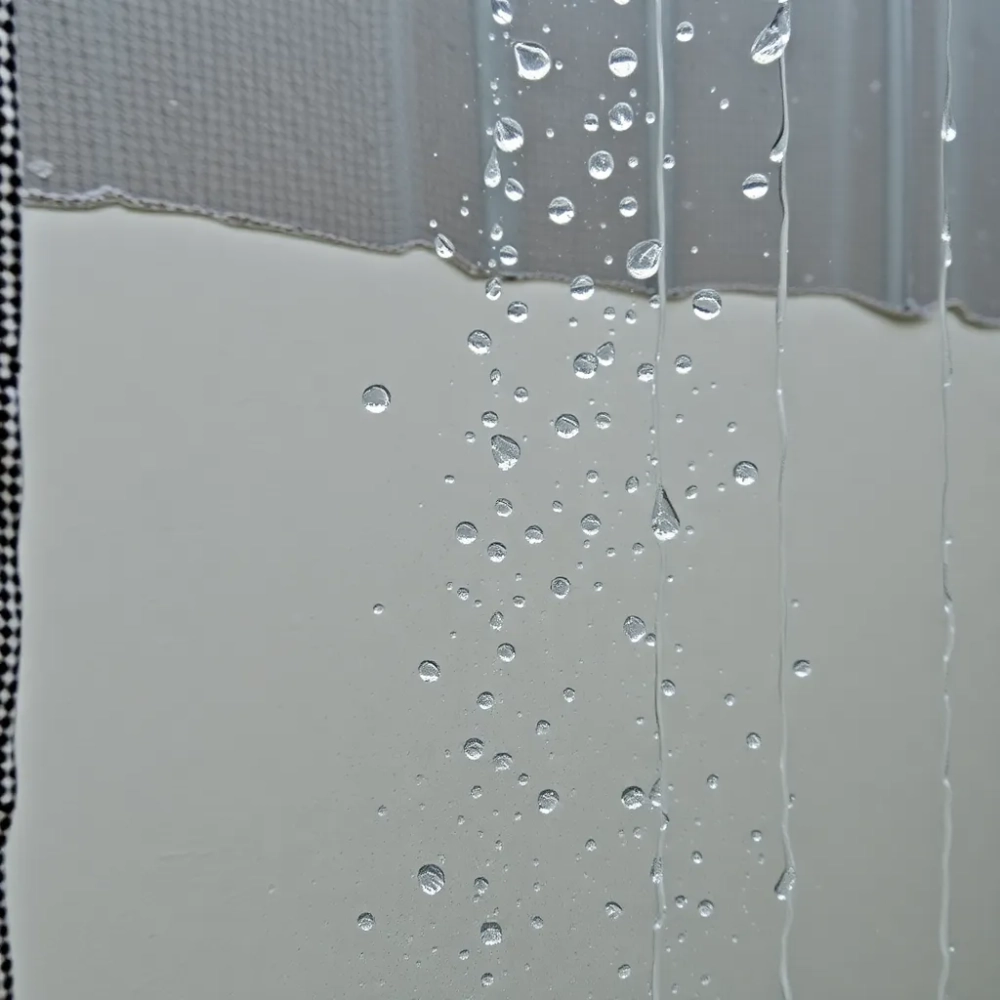 Klej do siatki a deszcz