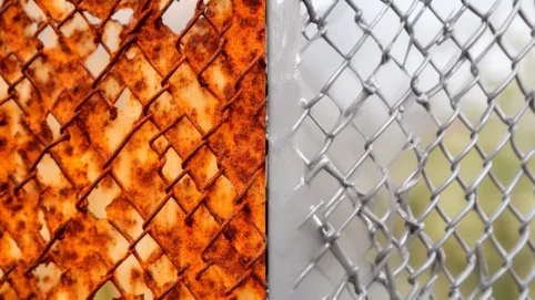 Farba do siatki ogrodzeniowej