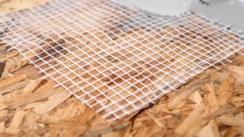 Siatka na OSB pod płytki