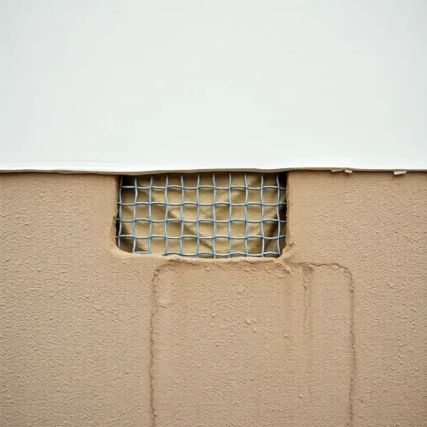 Siatka z klejem na stary tynk